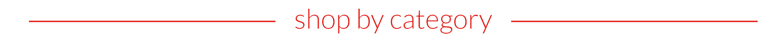 shop by category